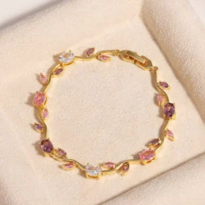 Luxury Women's Tulip Flower Bracelet