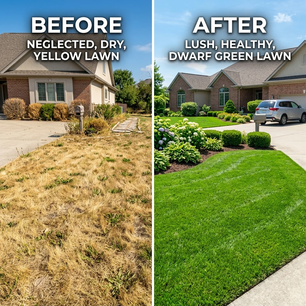 Four Seasons Evergreen Dwarf Grass Seeds - Image 2