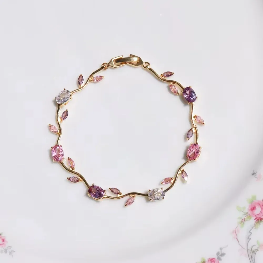 Luxury Women's Tulip Flower Bracelet - Image 5
