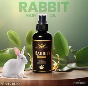Rabit Herbal Hair Oil™ – Stronger, Healthier & Fuller Hair Naturally 🌿