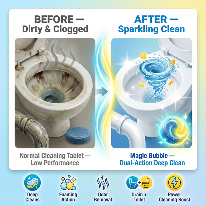 Magic Bubble Cleaning Tablets (BUY 1 GET 1 FREE) - Image 2