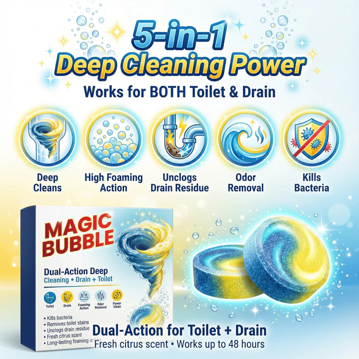 Magic Bubble Cleaning Tablets (BUY 1 GET 1 FREE) - Image 3