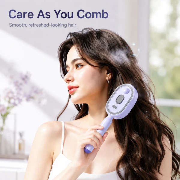 Fast Hair Straightening Comb Electric Hot Brush - Image 3