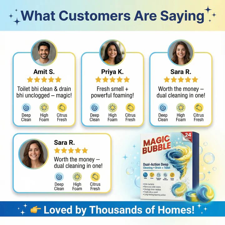 Magic Bubble Cleaning Tablets (BUY 1 GET 1 FREE) - Image 6