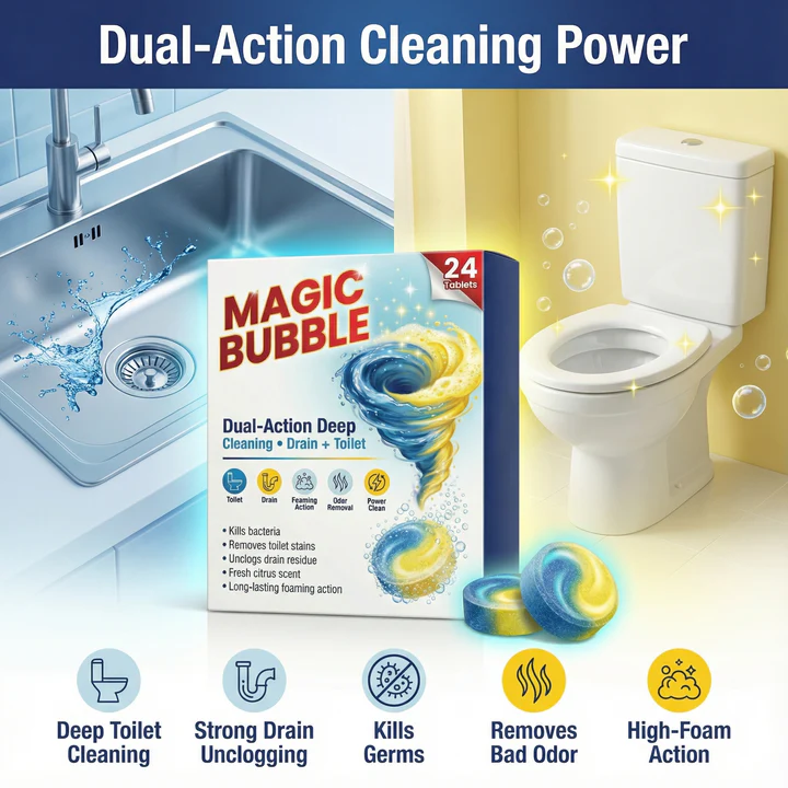 Magic Bubble Cleaning Tablets (BUY 1 GET 1 FREE) - Image 8