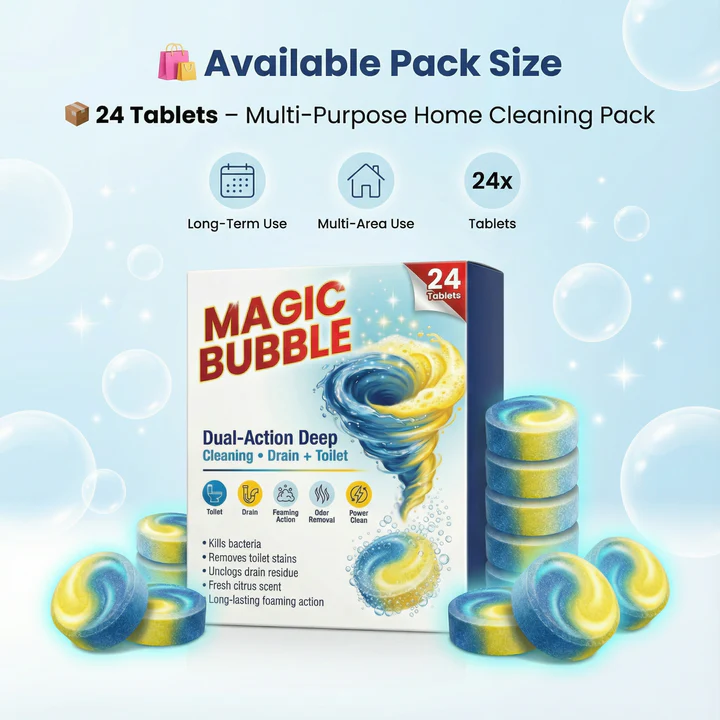 Magic Bubble Cleaning Tablets (BUY 1 GET 1 FREE) - Image 9