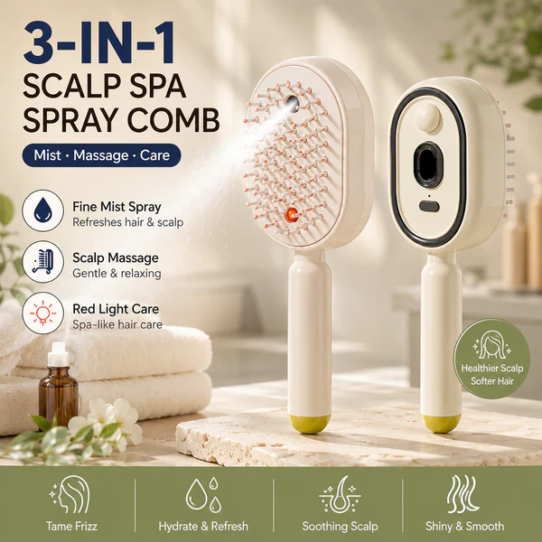 Fast Hair Straightening Comb Electric Hot Brush - Image 11