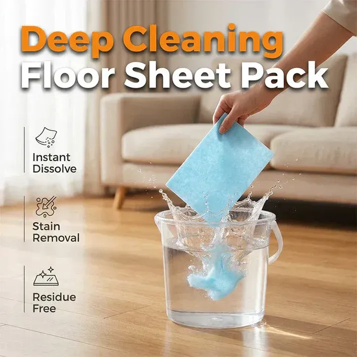 Floor Cleaner Sheets™ | Powerful Multi-Surface Cleaning for Tile, Marble, Laminate & Kitchen Floors - Image 5