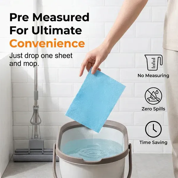 Floor Cleaner Sheets™ | Powerful Multi-Surface Cleaning for Tile, Marble, Laminate & Kitchen Floors - Image 6