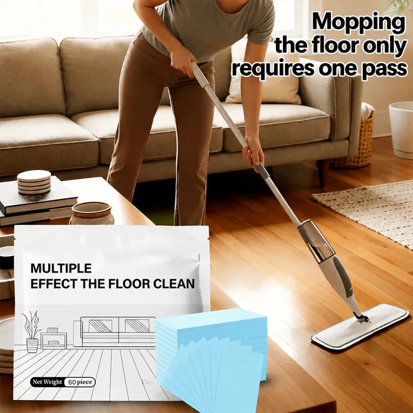 Floor Cleaner Sheets™ | Powerful Multi-Surface Cleaning for Tile, Marble, Laminate & Kitchen Floors - Image 3