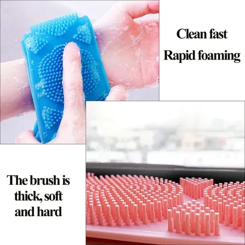 Silicone Body Back Scrubber for Skin Deep Cleaning (BUY 1 GET 1 FREE) - Image 5