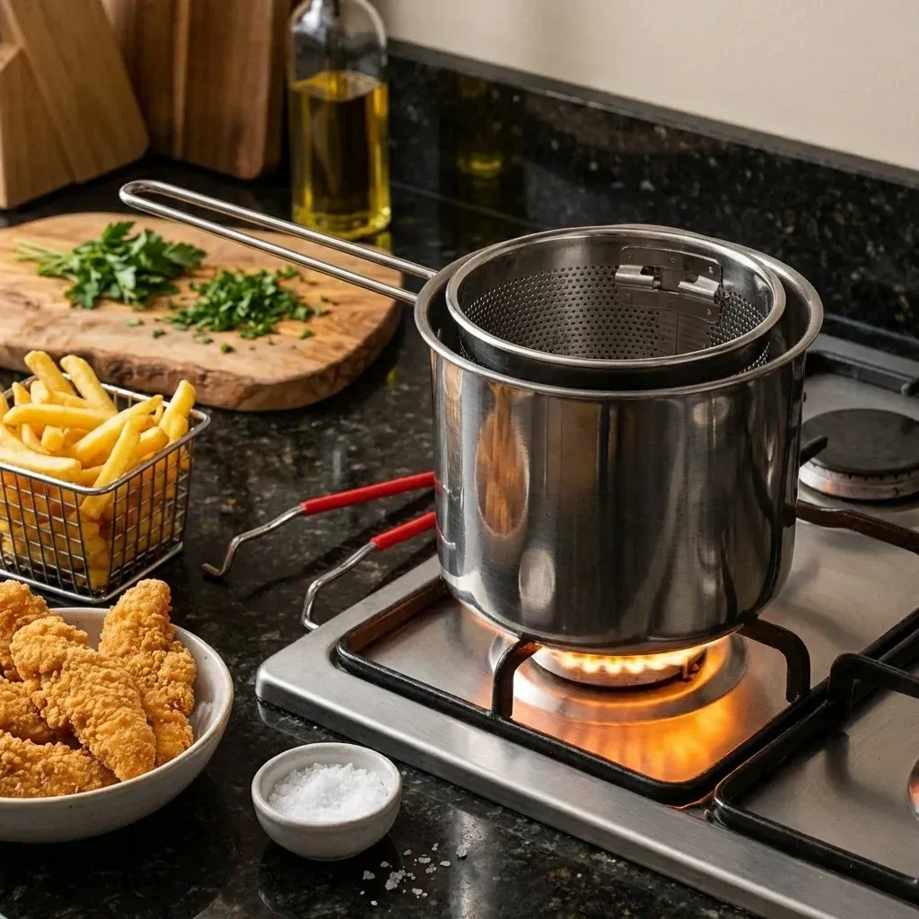 Stainless Steel Oil Filter Pot