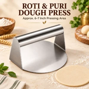 Stainless Steel Roti & Puri Dough Press (Buy 1 Get 1 Free)
