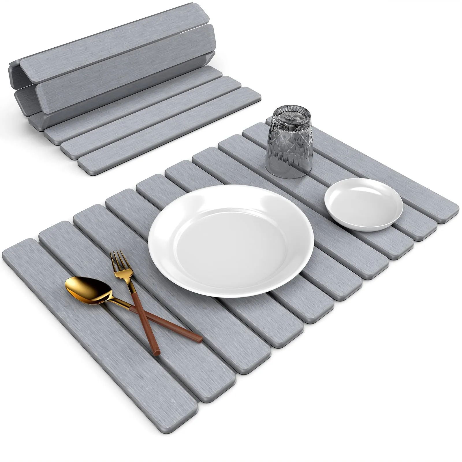 Silicone Dish Drying Mat for Kitchen