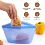 Reusable Foil Zip Lock Vacuum Food Storage Bag (Pack of 20).