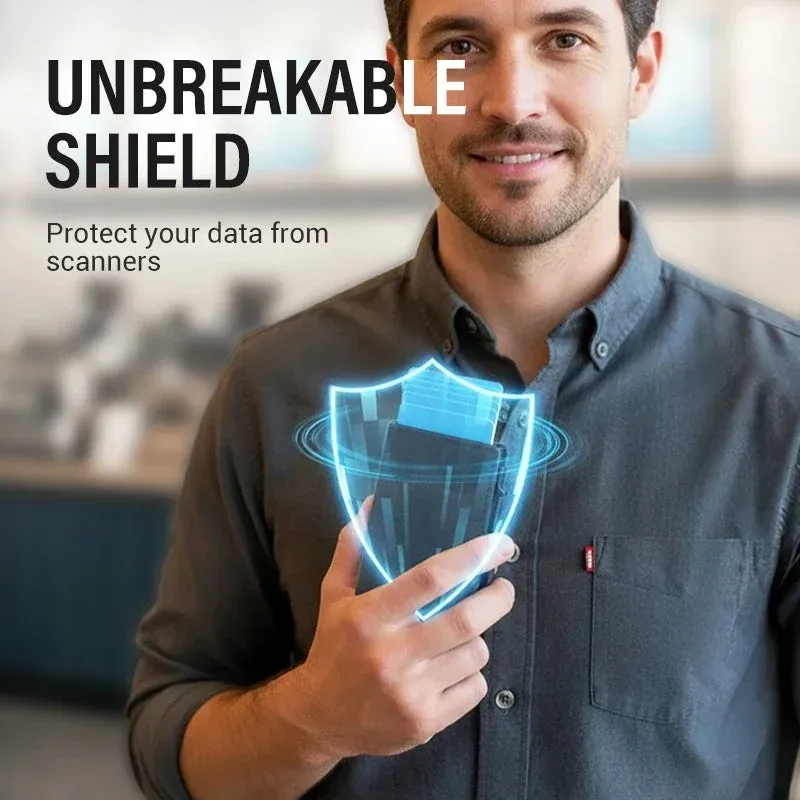 Pop-Up Card Holder – Anti-Degaussing Technology, RFID Blocking & Compact Design - Image 4