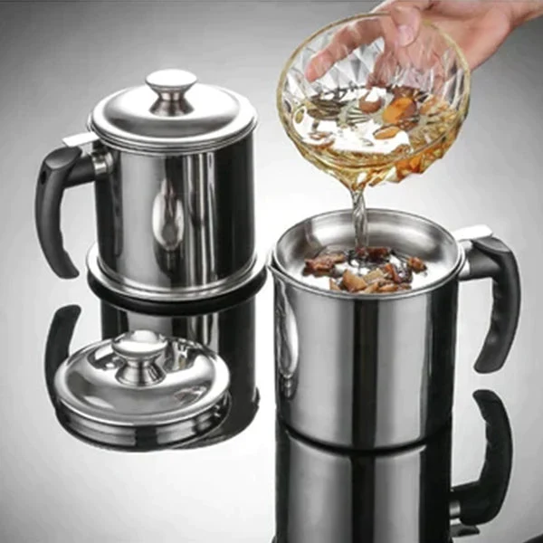 Stainless Steel Oil Filter Pot - Image 6