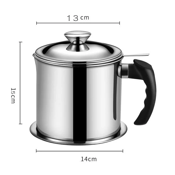 Stainless Steel Oil Filter Pot - Image 7