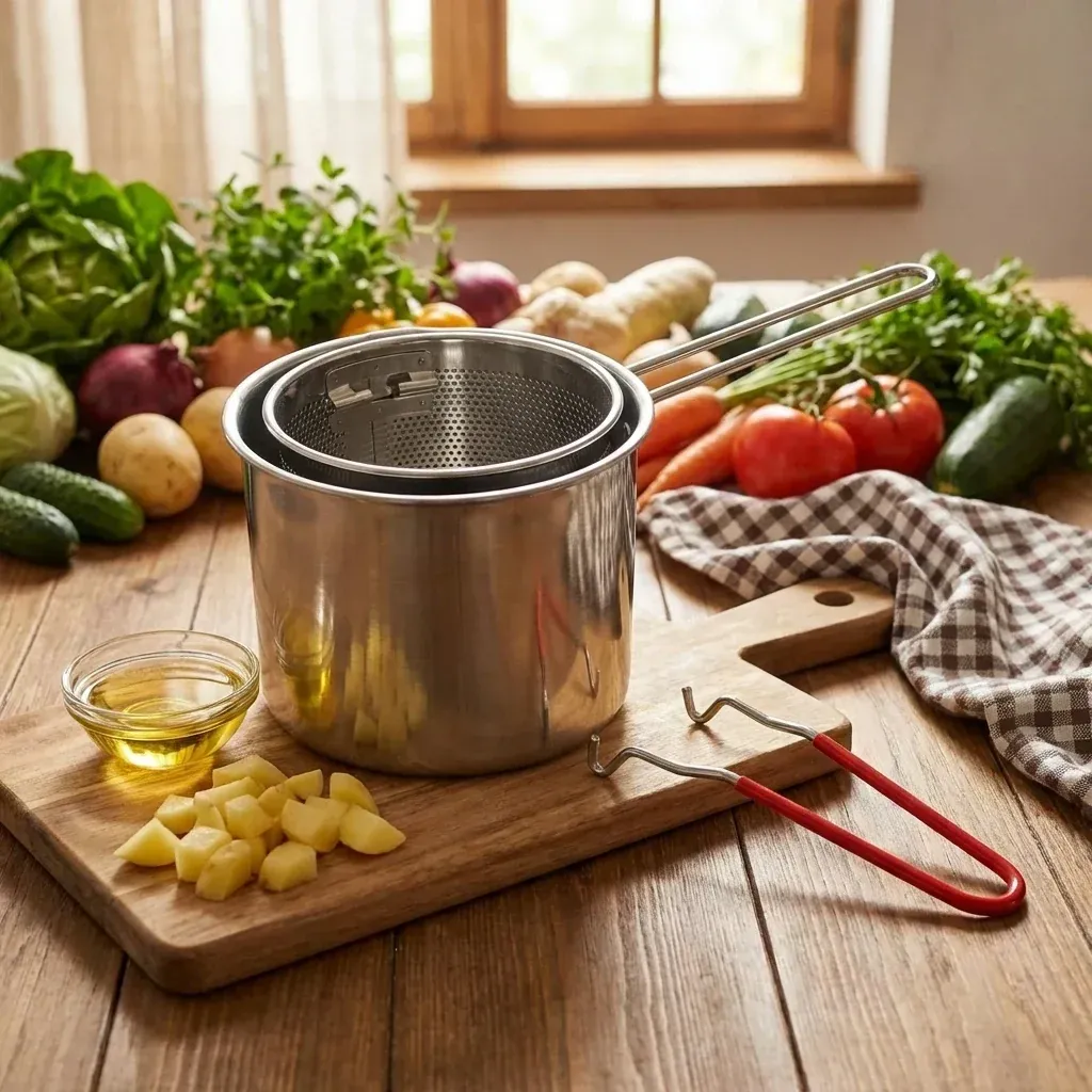 Stainless Steel Oil Filter Pot - Image 2