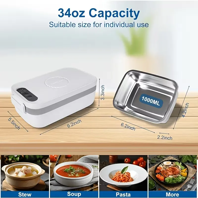 Stainless Steel Insulated Airtight Leak-Proof Lunch Box - Image 5