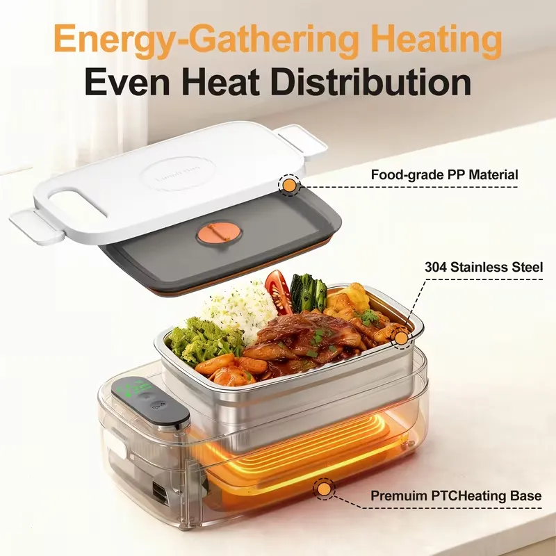 Stainless Steel Insulated Airtight Leak-Proof Lunch Box - Image 6