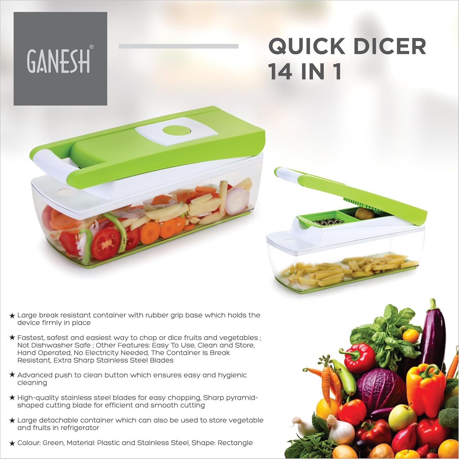 Multipurpose vegetable chopper - Image 6