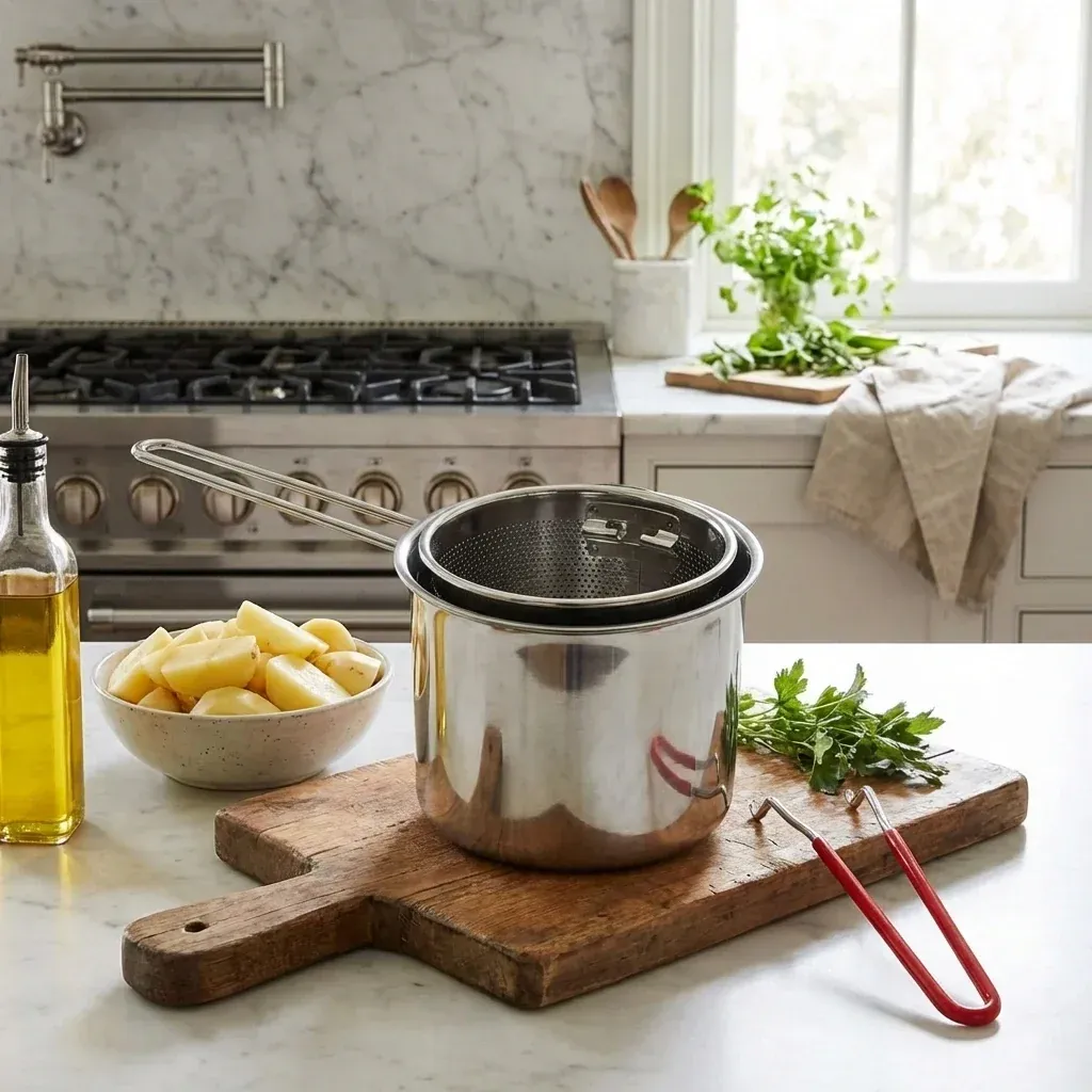Stainless Steel Oil Filter Pot - Image 3