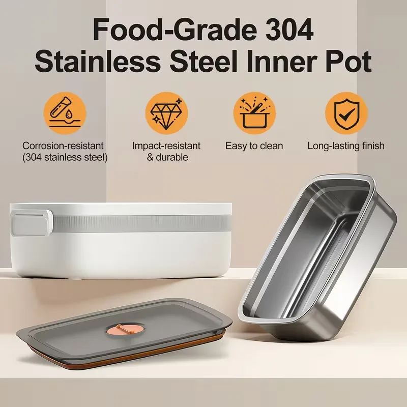 Stainless Steel Insulated Airtight Leak-Proof Lunch Box - Image 7